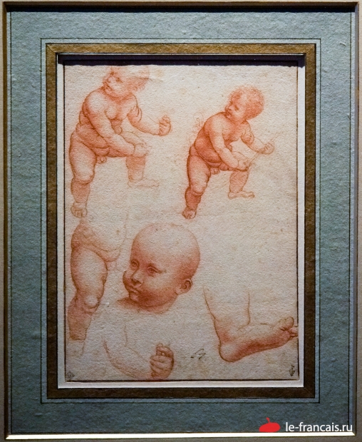 Рисунок Да Винчи Фото: Илья Думов, le-francais.ru