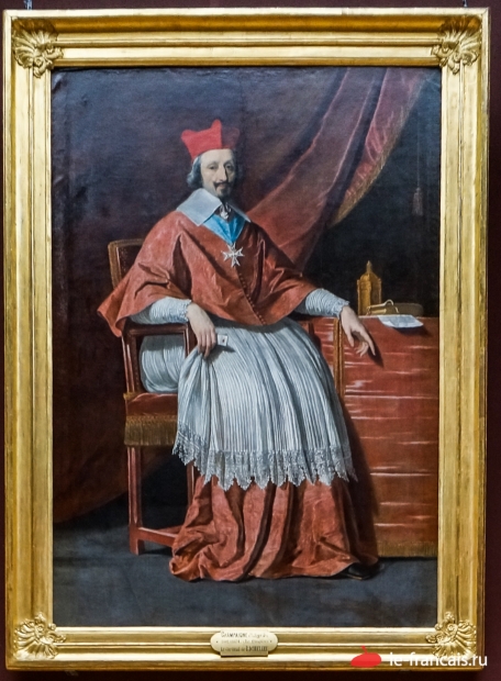 Кардинал Ришелье  Philippe de Champaigne Фото: Илья Думов, le-francais.ru