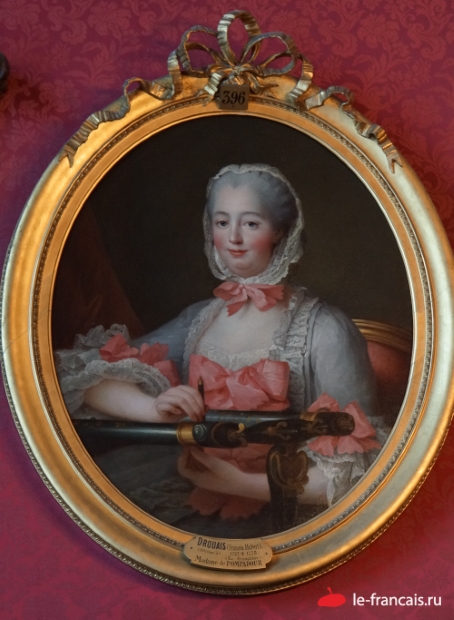 Маркиза де Помпадур.  François-Hubert Drouais. Фото: Илья Думов, le-francais.ru